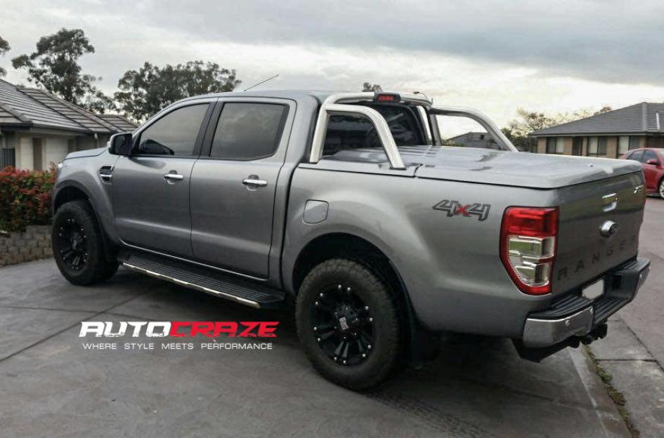 FORD RANGER MONSTER XD 2 MATTE BLACK